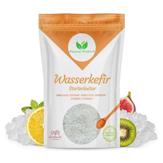 Wasserkefir-Kristalle von Natural Probio